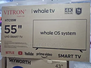Vitron Htc55w 55-Inch Uhd Smart Tv New Model 2026