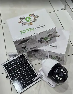 V380 Single Lens 4g Solar Security Camera With Simcard Slot 360