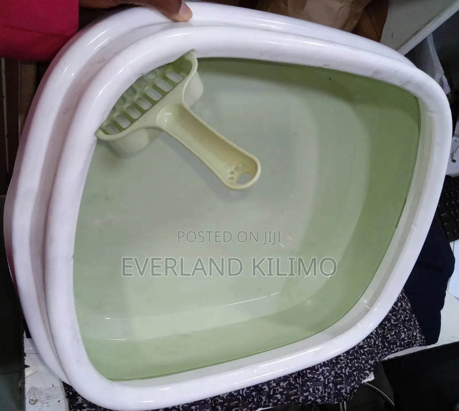 Cat Litter Box Semi Enclosed