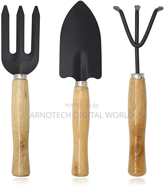 3 Pcs Mini Garden Tools Set With Small Trowel, Mini Shovel Hand Rake