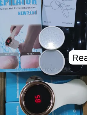 2in1 Epilator Painless Hair and Skin Remover Machine