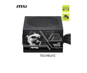 Msi Mag A650bn Pcie5 Iii 650w Power Supply-50w Psu, 80 Plus Bronze