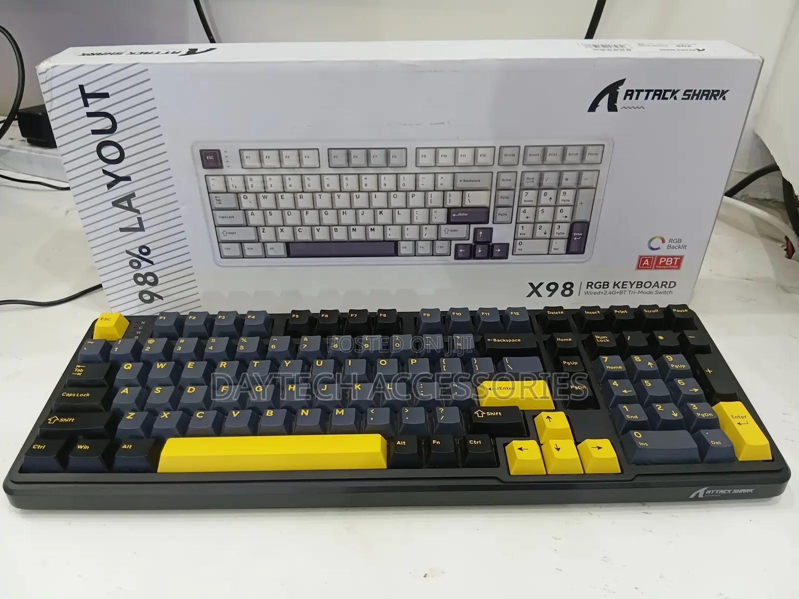 Attack Shark X98 Full-Size Wireless Mechanical Keyboard