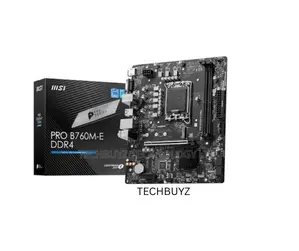 Msi Pro B760m-E Ddr4 Motherboard-Chipset:Intel B760,14th/13th/12th