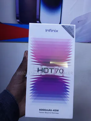 New Infinix Hot 70 256 GB Silver