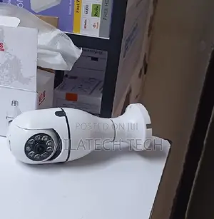 360° Bulb Camera – Wifi Ptz Cctv Camera With Two-way Audio