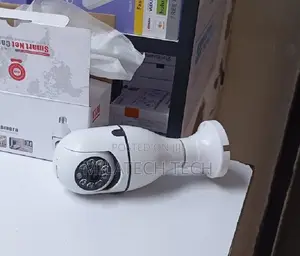 Wireless Bulb Ptz Camera – Hd Indoor Security Camera With Motion