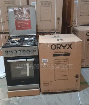 Mika Oryx Standing Cooker, 50cm X 60cm, 3 +1