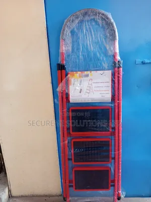4 Step Steel Ladder Broad Steps