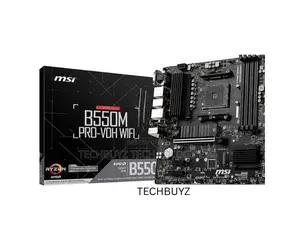 Msi B550m Pro-VDH Wifi Motherboard -Chipset: Amd B550