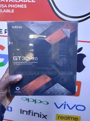 New Infinix GT 30 Pro 256 GB Black