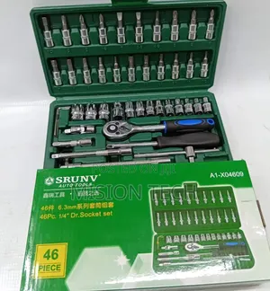46-Piece Socket Wrench Set * 