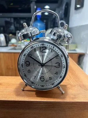 Cute Silver Alarm Clock