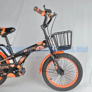 Luta Kids Bicycle 16" – Black Orange