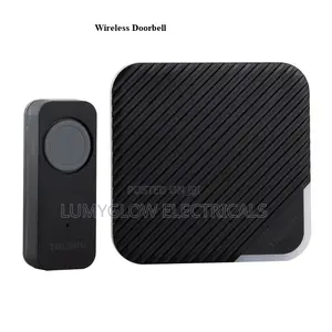 Wireless Black Doorbell Tronic
