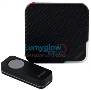 Wireless Black Doorbell Tronic