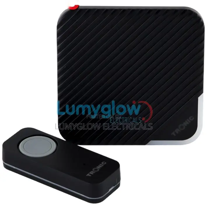 Wireless Black Doorbell Tronic