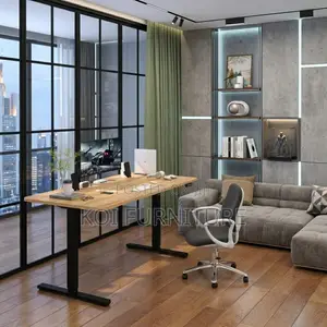 Office Desk; 1.2 Meters Electric Adjustable Computer Geezore Desk