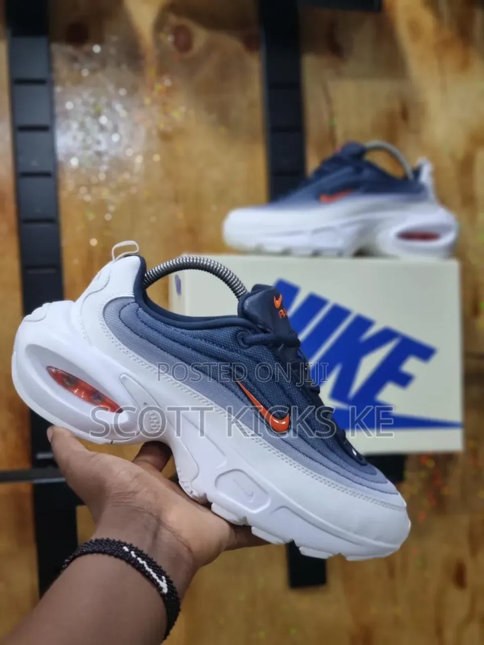 Nike Portal White Blue