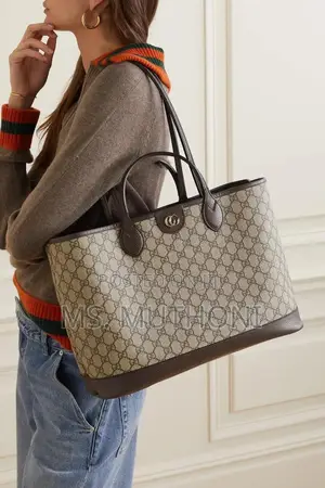 Gucci Ophidia Tote Bag Brown / Beige
