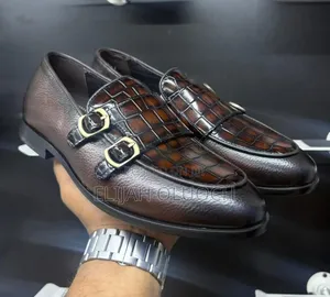 Billionaire Leather Lowcuts(Monk Strap) Italian Couture