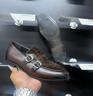 Billionaire Leather Lowcuts(Monk Strap) Italian Couture
