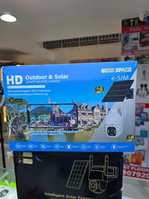 Geek Space Outdoor Solar CCTV Camera With Esim Support