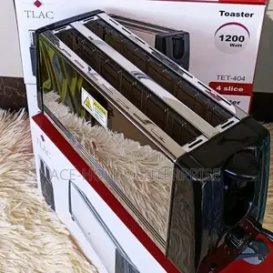 Tlac Toaster, 4 Slices, Crunchy Toast for Breakfast - 1200watts