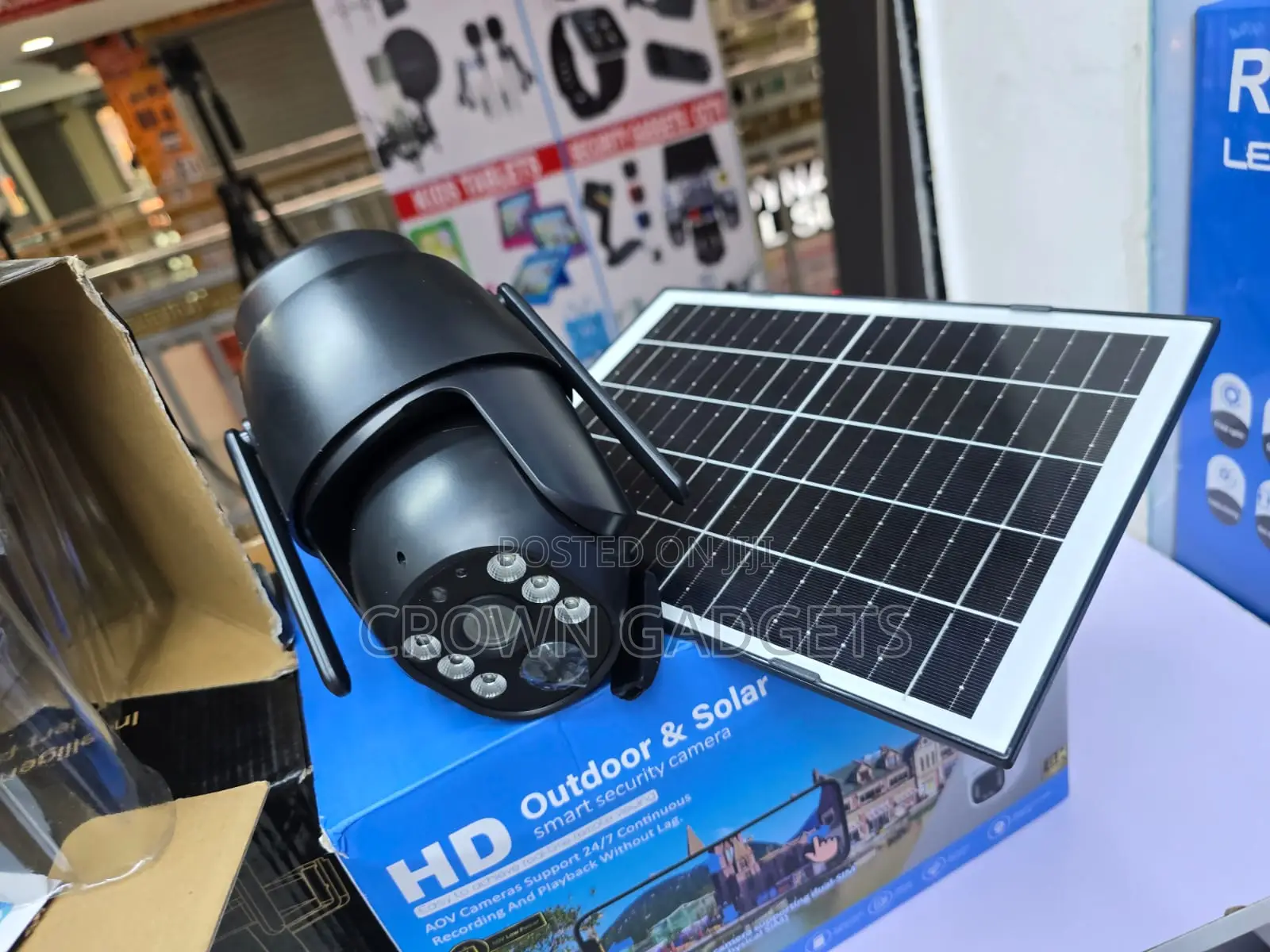 Smart Solar PTZ CCTV Camera With Cloud and Tf Storage