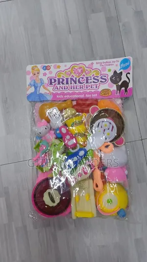 Princess and Her Pet Kids Educational Toy Set