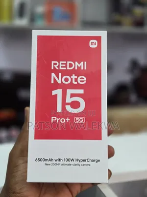 New Xiaomi Redmi Note 15 Pro+ 512 GB Black