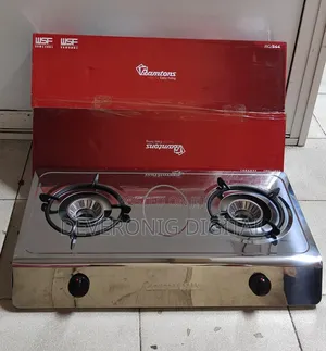 Ramtons Rg/544 Double Burner Gas Cooker