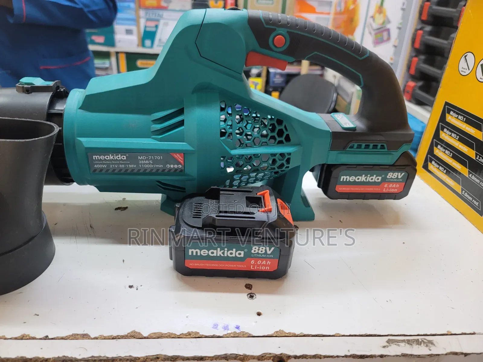 Meakida Cordless Leaf Blower 88v/ Meakida Leaf Blower