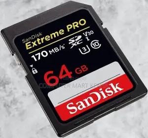 Brand New Sandisk Extreme Pro SDXC Uhs-I Card 64gb