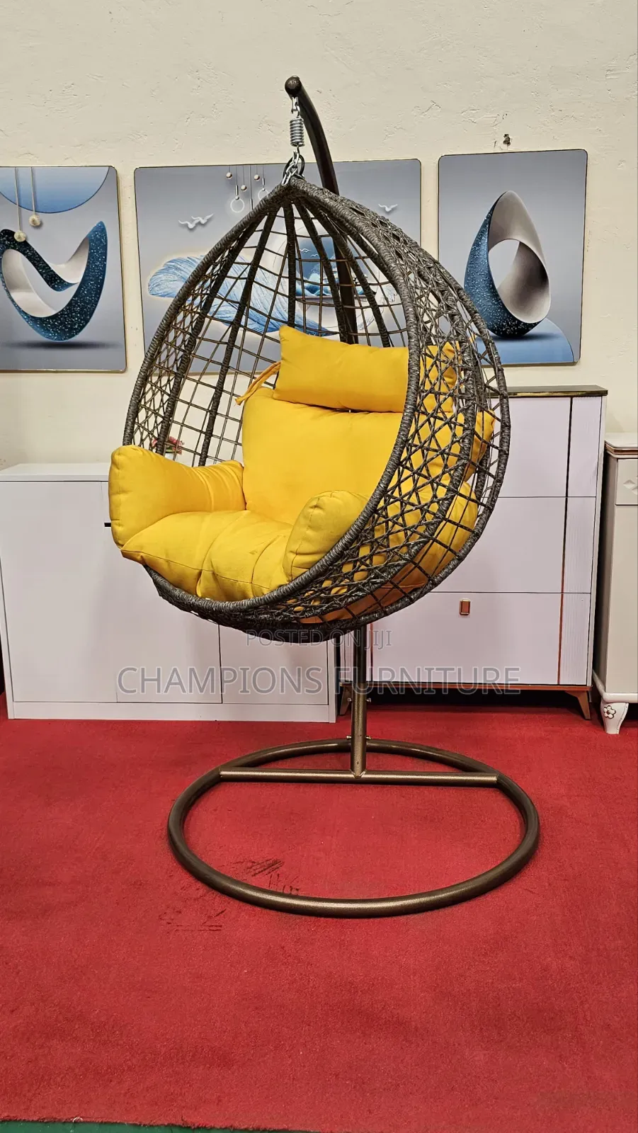 Egg Shape Swing Chair