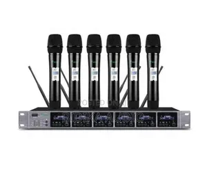 BNK Es600 6-in-1 Uhf Digital Wireless Microphone System