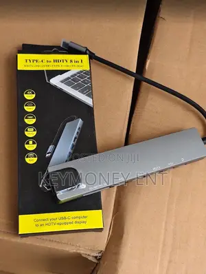 8ports Type C Multiport Adapter for Macbook Pro