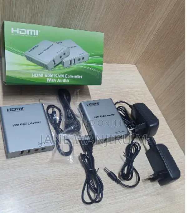 Hdmi KVM Extender 60m Full Hd Video Over Lan Cable