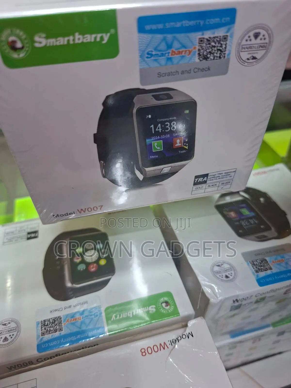 Smartberry W007 Touchscreen Smartwatch With Camera