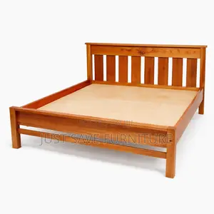 5x6 Modern Wooden Bed Frame | Elegant Bedroom Furniture