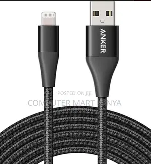 Anker Powerline Ii With Lightning Connector 3ft Black