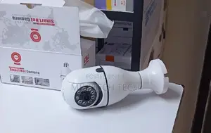 Dual Lens Bulb PTZ Camera – 6mp Wifi 360° Smart CCTV Security Camera