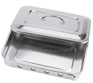 Instrument Tray for Surgical Instruments (Stainless Steel | 10" X 8")