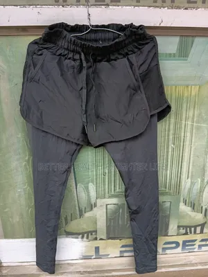 2_in1 Training Shorts With(Built-in Compression Leggings)