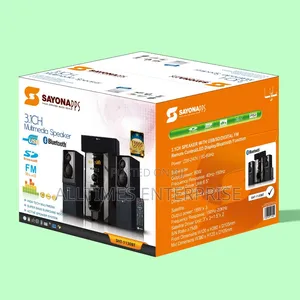 Sayona 3.1 Channel Subwoofer SHT 1130bt, 15000w P.M.P.O.