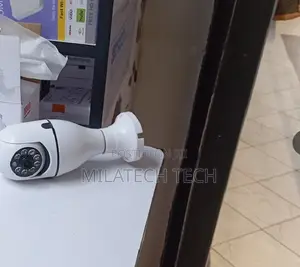 Dual Lens PTZ Bulb Camera – Smart Wireless CCTV With Motion Tracking