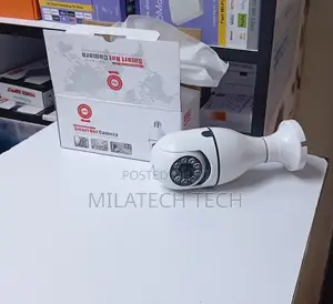 L Lens Bulb Camera – Wifi PTZ Security Camera With Two-Way Audio