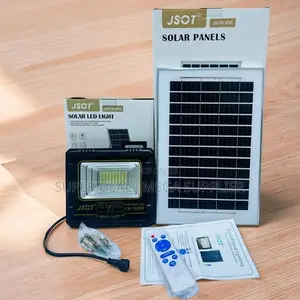 Light Control 100w Watts Outdoor Security Led Solar Flood Light
