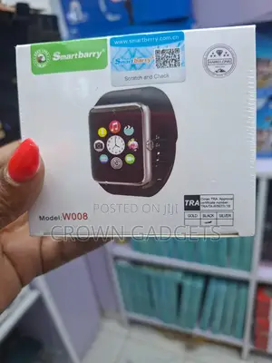 Smartberry W008 Bluetooth Smart Watch With Camera and Sim