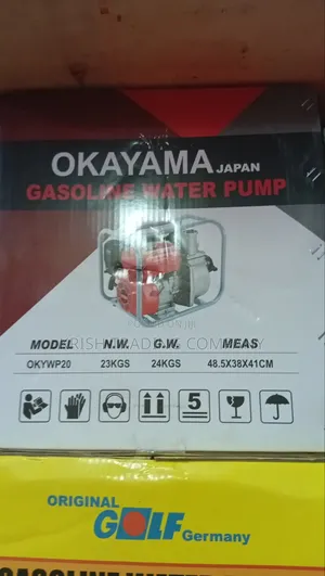 2" Japan Gasoline Water Pump 2 Inch High Pressure